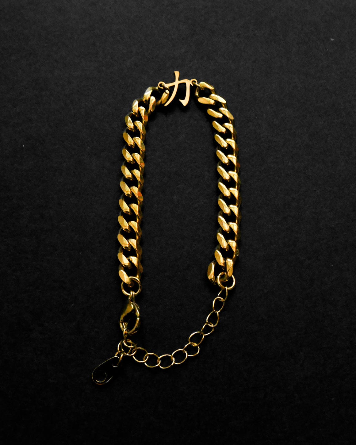 Strength Kanji Bracelet - Gold