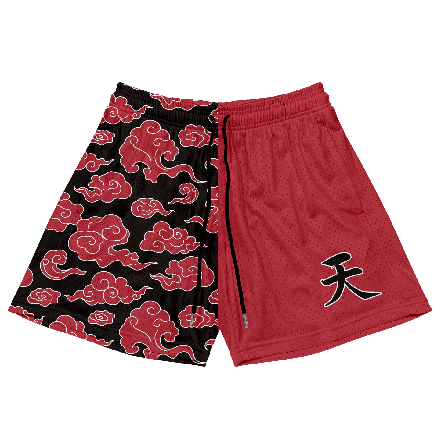 Heaven Kanji Shorts - Red