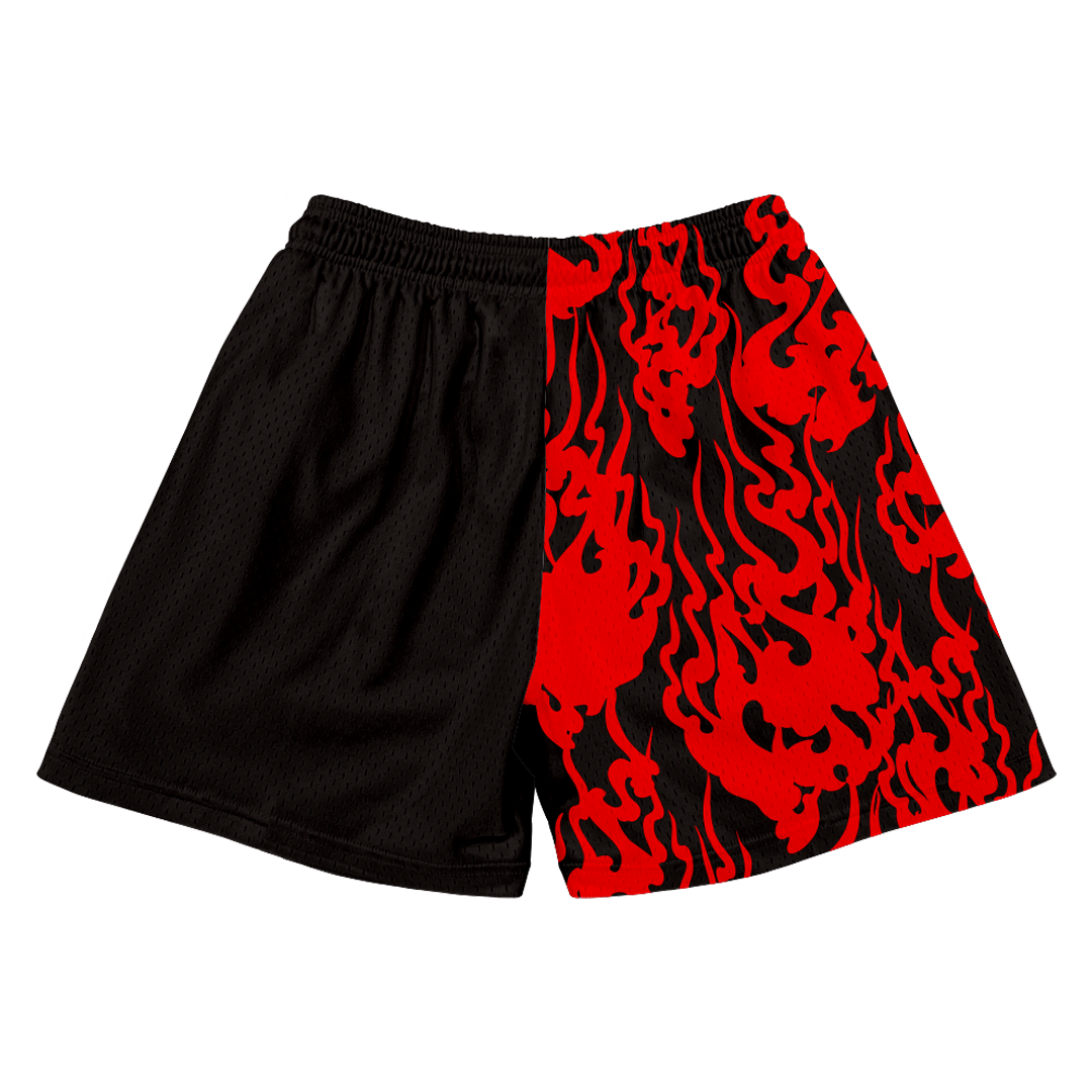 Strength Kanji Shorts - Black