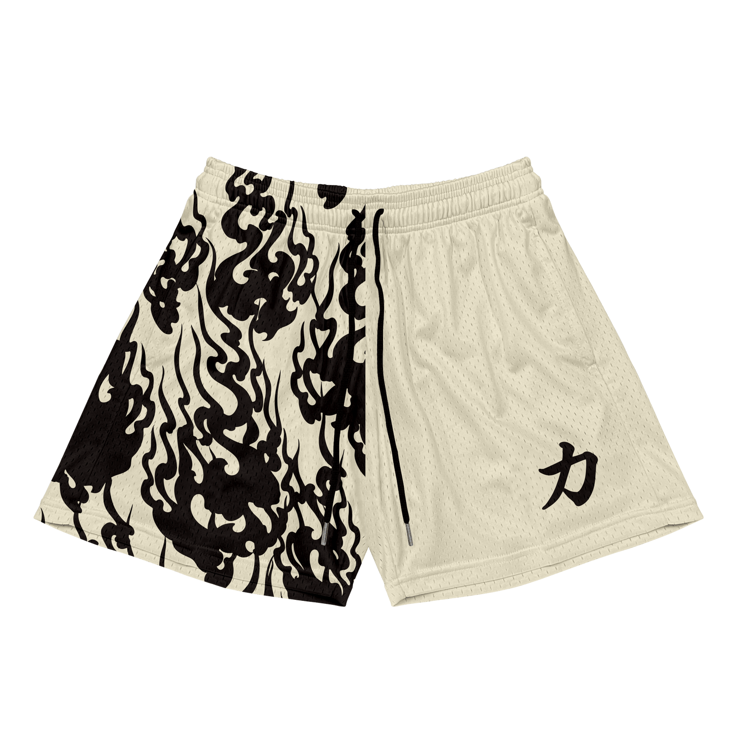 Strength Kanji Shorts - Cream