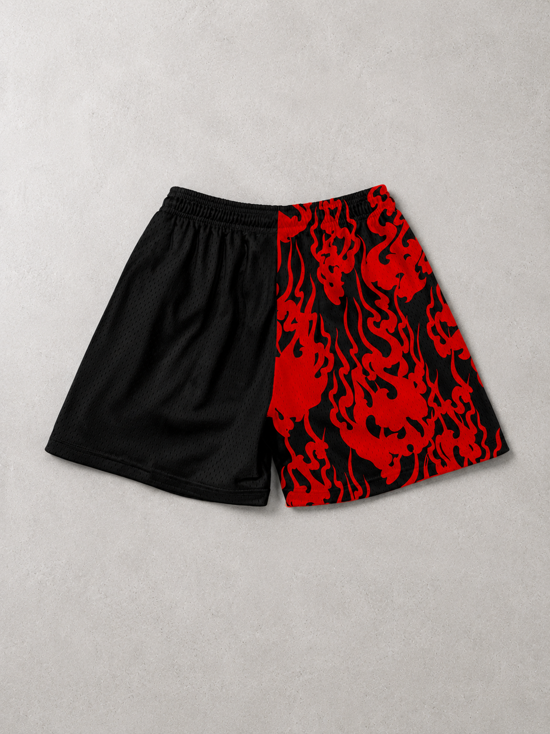 Strength Kanji Shorts - Black