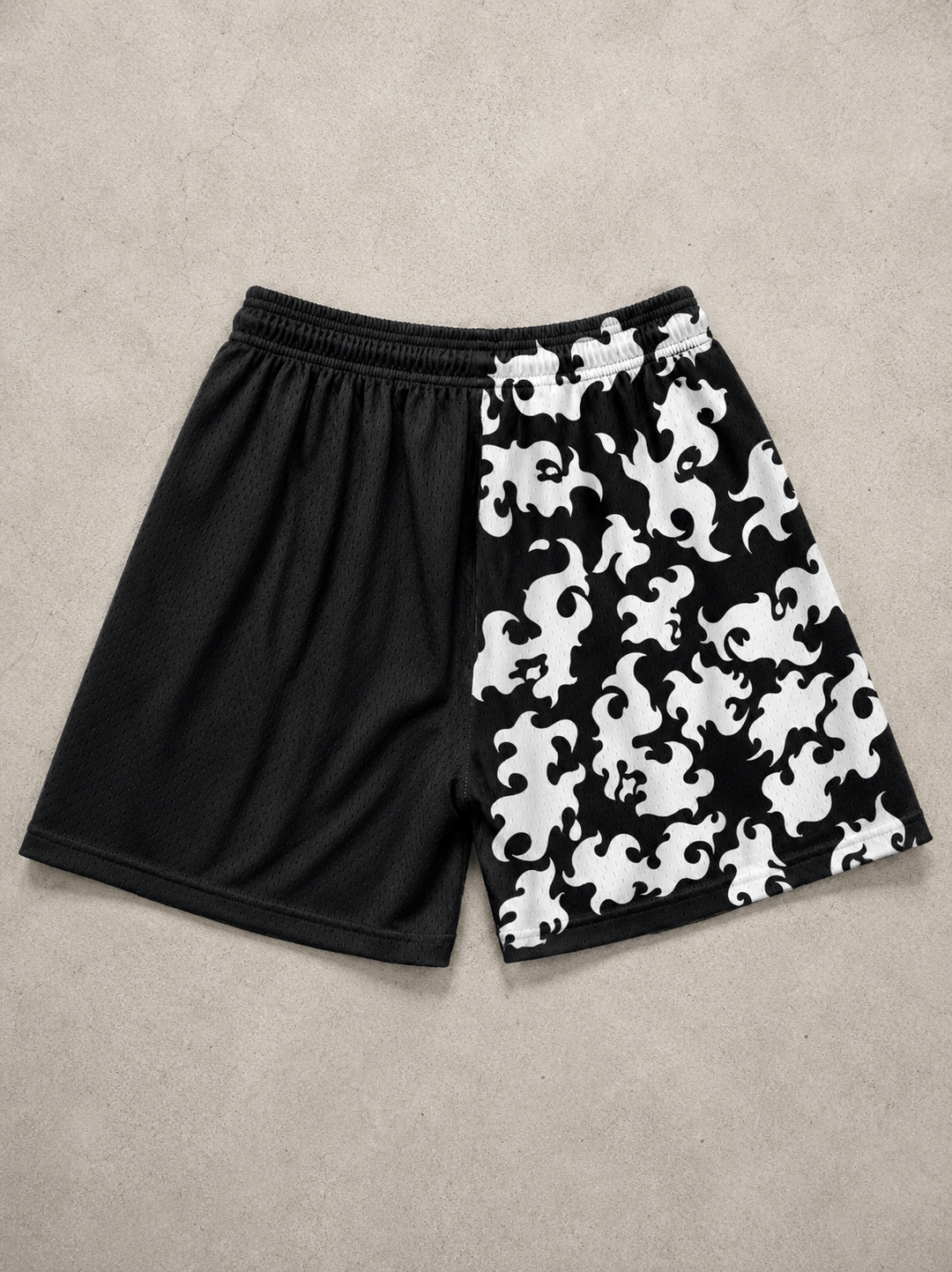 Destroy Kanji Shorts - Black