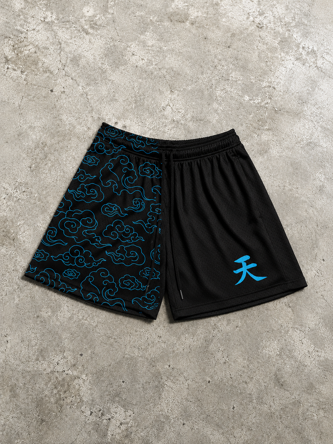 Heaven Kanji Shorts - Black