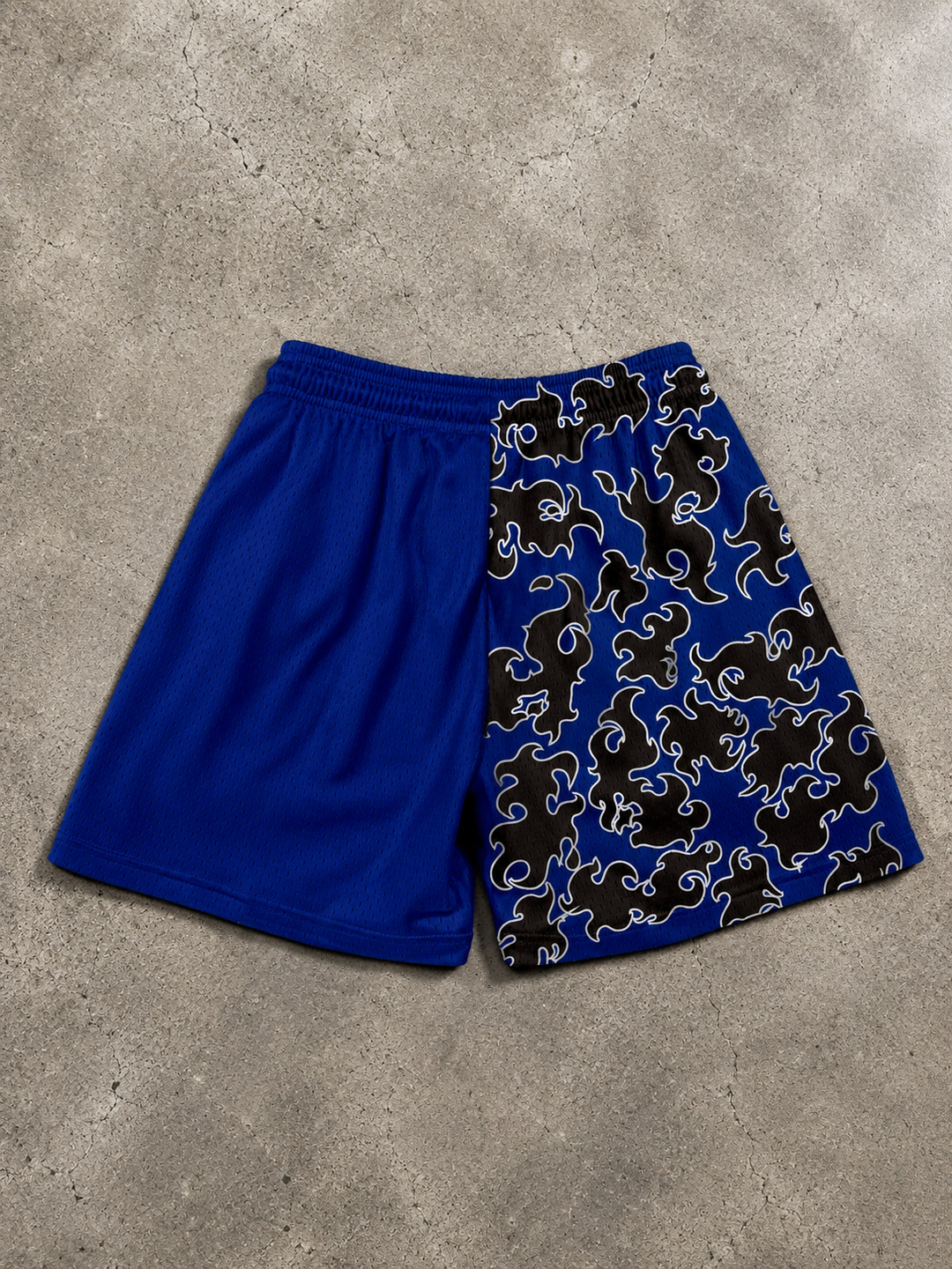 Destroy Kanji Shorts - Dark Blue