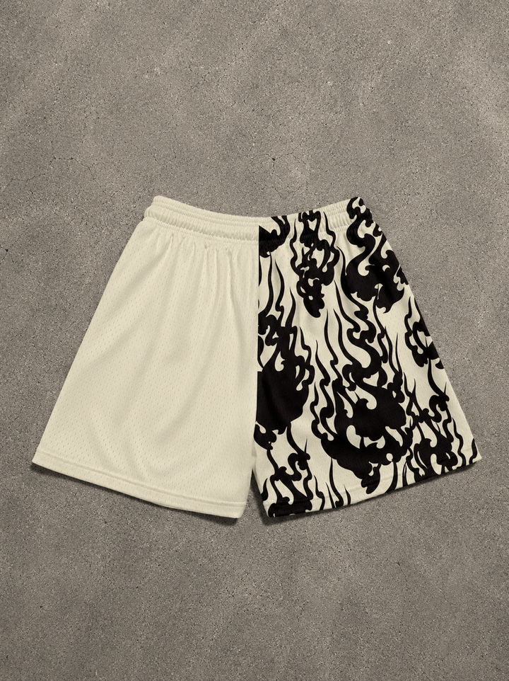 Strength Kanji Shorts - Cream