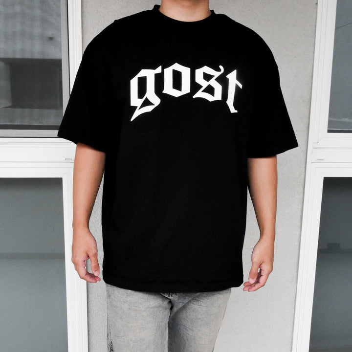 Oversized Kanji Pump Cover - Black