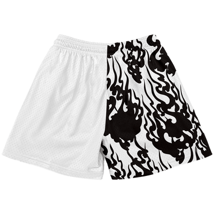 Strength Kanji Shorts - White