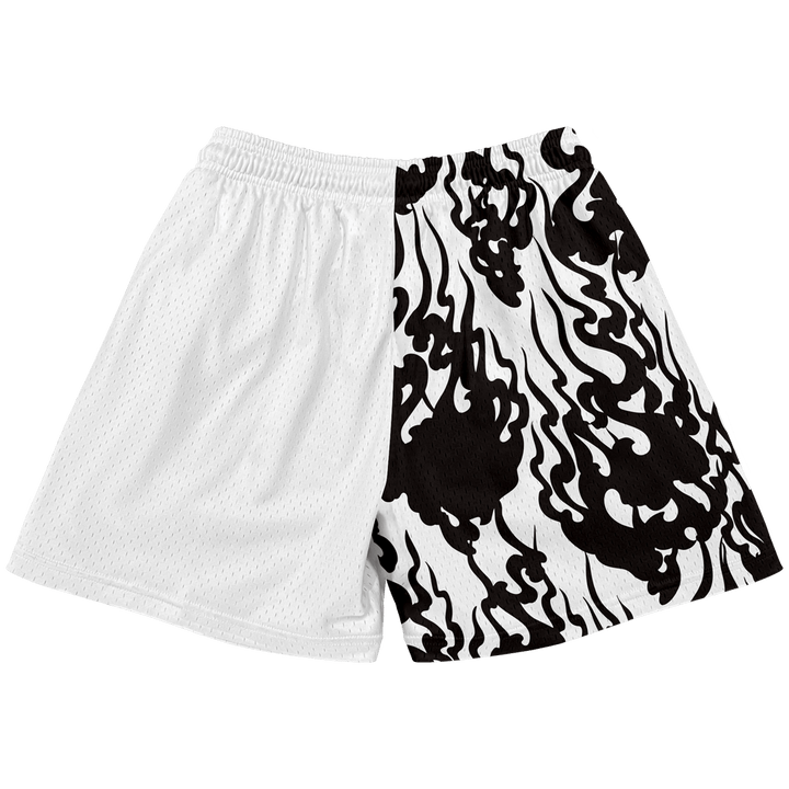 Strength Kanji Shorts - White